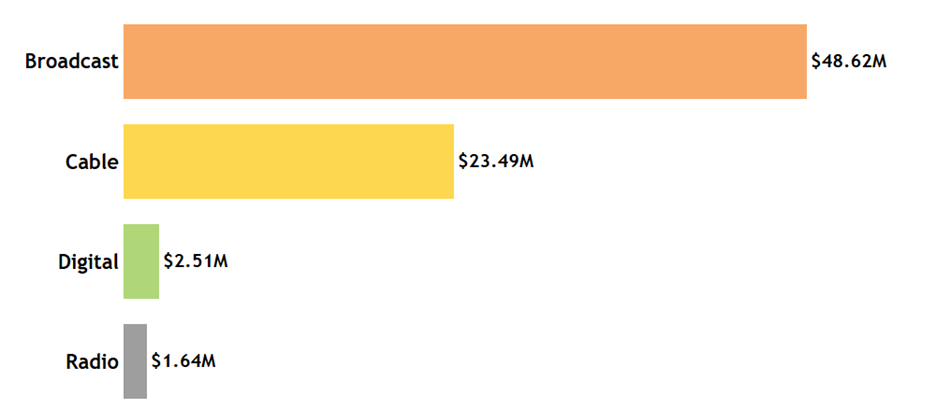 Spending Breakout by Media Type